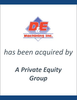 Precision Machine Shop Acquired By Private Equity Firm